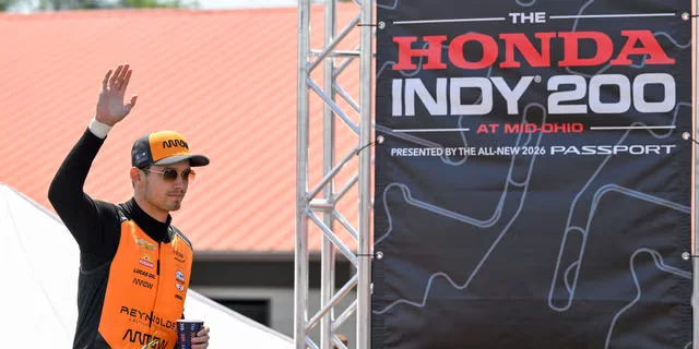 Серия поулов Алекса Палу завершилась на пяти, и на первом ряду все McLaren на Mid-Ohio
